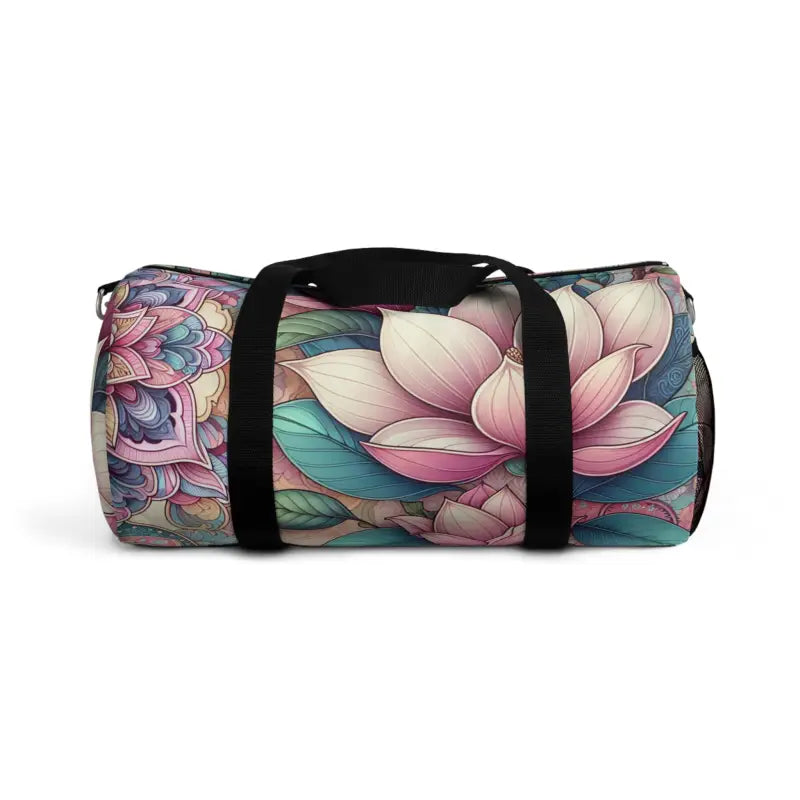 Floral Fun Duffel Bag: your Trendy Travel Companion! - Bags