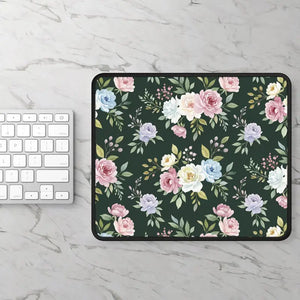 Floral Gaming Mouse Pad - Vintage Rose Desk Mat - Dipaliz - Rectangle / 9’’ × 7’’ - Computer Accessories