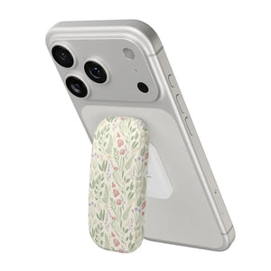 Accessories - Phone Stand - Floral Secure Grip Hands-free Kickstand - Dipaliz 1.4’’ × 2.8’’ / Glossy