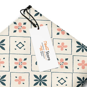 Crossbody Bag Luxe Faux Leather Floral Geometric Pattern Dipaliz - Cross Body Bags