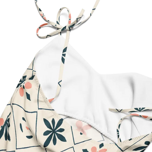 Garden Whirl Midi Dress Built-in Bra Dreamy Romance - Dipaliz - Dresses