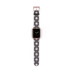 Chic Floral Geometric Watch Band - Faux Leather - Dipaliz - Bands