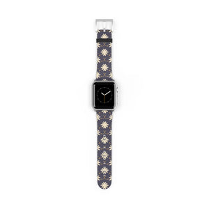 Chic Floral Geometric Watch Band - Faux Leather - Dipaliz - Bands