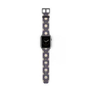 Chic Floral Geometric Watch Band - Faux Leather - Dipaliz - Bands