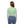 Floral Geometric V‑neck Long Sleeve, Pastel Green Patterned Women’s Top - T-shirts