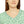 Floral Geometric V‑neck Long Sleeve, Pastel Green Patterned Women’s Top - T-shirts