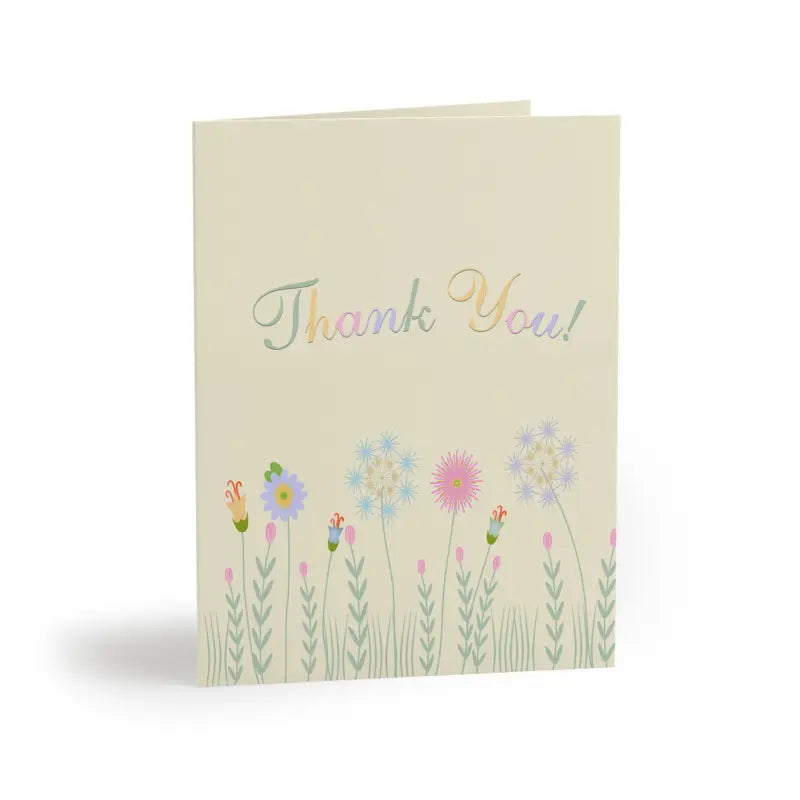 Captivate with Floral Greeting Cards & Matching Envelopes - 16 Pcs / Matte / 4.25” x 5.5” Paper Products