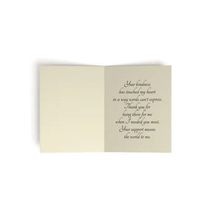 Floral Greeting Cards with Matching White Envelopes - Dipaliz - & Note