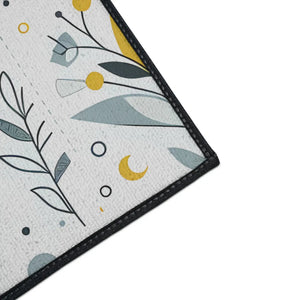 Vibrant Heavy Duty Floor Mat – Floral Decor - Dipaliz - Rugs