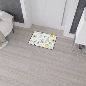 Vibrant Heavy Duty Floor Mat – Floral Decor - Dipaliz - Rugs