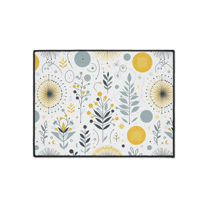 Vibrant Heavy Duty Floor Mat – Floral Decor - Dipaliz - Rugs