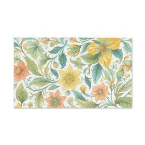 Floral Hand Towel – Boho Kitchen Decor - Dipaliz - Towels