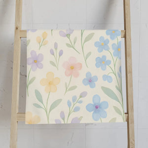 Floral Hand Towel – Pastel Kitchen Charm - Dipaliz - Towels