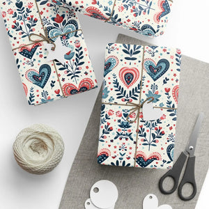 Vibrant Wrapping Paper - Matte Finish Trendy Gift Giving - Dipaliz