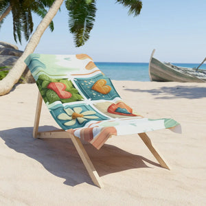 Hearts Beach Towel – Cotton Blend Cloth - Dipaliz - Towels