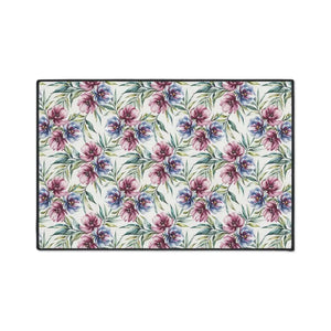 Floral Heavy Duty Floor Mat - Vibrant Protection - Dipaliz - 24’’ × 36’’ - Rugs