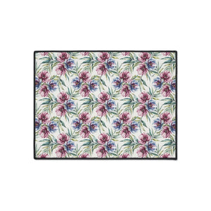 Floral Heavy Duty Floor Mat – Slip Resistant - Dipaliz - Rugs