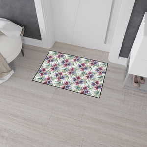 Floral Heavy Duty Floor Mat – Slip Resistant - Dipaliz - Rugs