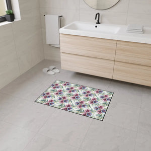 Floral Heavy Duty Floor Mat – Slip Resistant - Dipaliz - Rugs