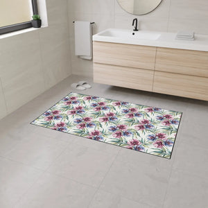 Floral Heavy Duty Floor Mat – Slip Resistant - Dipaliz - Rugs