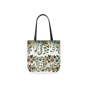Pastel Floral Canvas Tote Bag - Trendy Everyday Style - Dipaliz - Bags