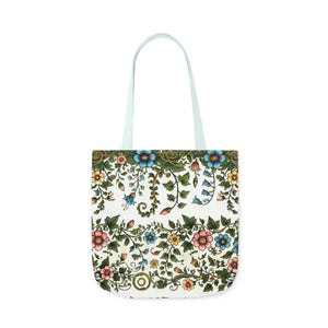 Pastel Floral Canvas Tote Bag - Trendy Everyday Style - Dipaliz - Bags