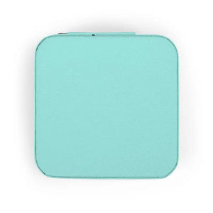 Jewelry Travel Case Plush Fabric Lining Compact Design Dipaliz - Boxes