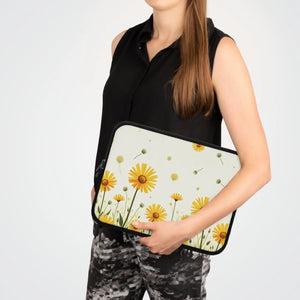 Floral Laptop Sleeve - Eco Friendly Flower Design - Dipaliz - Bags