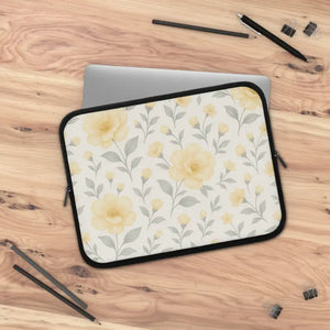 Floral Laptop Sleeve - Stylish Feminine Design - Dipaliz - Bags