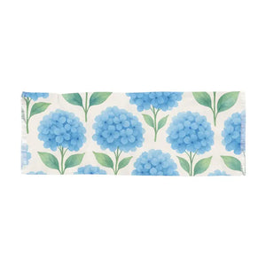 Blue Flower Wrap - Boho Chic Floral Lightweight Scarf - Dipaliz - 27’’ × 71’’ - Scarves & Shawls