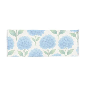 Blue Flower Wrap - Boho Chic Floral Lightweight Scarf - Dipaliz - 27’’ × 71’’ - Scarves & Shawls