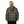 Floral Line Art Black Windbreaker Jacket Polyester - Dipaliz - Windbreakers