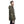 Floral Line Art Black Windbreaker Jacket Polyester - Dipaliz - Windbreakers