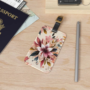 Vibrant Floral Luggage Tag - Durable Travel Accessory - Dipaliz - Tags