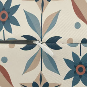 Floral Lumbar Pillow - Vibrant Cozy Home Decor - Dipaliz - 20’’ × 14’’ - Throw Pillows