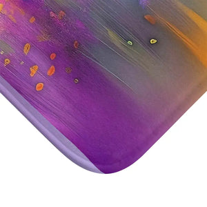 Home Decor - Wild Flowers Microfiber Bath Mat - Luxury Comfort - Dipaliz