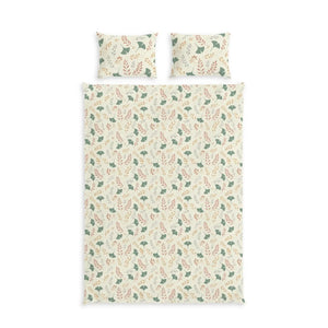 Floral Meadow Cotton Duvet – Botanical Leaf - Dipaliz - Bedding Sets