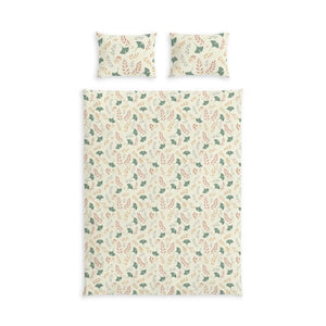 Floral Meadow Cotton Duvet – Botanical Leaf - Dipaliz - Bedding Sets