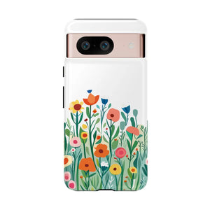 Floral Meadow Phone Case Wildflower Protective Cover Dipaliz - Mobile Cases