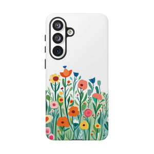 Floral Meadow Phone Case Wildflower Protective Cover Dipaliz - Mobile Cases