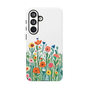 Floral Meadow Phone Case Wildflower Protective Cover Dipaliz - Mobile Cases