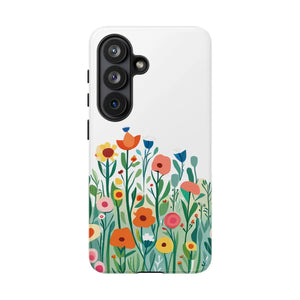 Floral Meadow Phone Case Wildflower Protective Cover Dipaliz - Mobile Cases