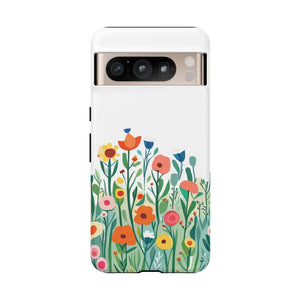 Floral Meadow Phone Case Wildflower Protective Cover Dipaliz - Mobile Cases