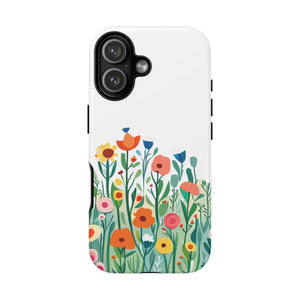Floral Meadow Phone Case Wildflower Protective Cover Dipaliz - Mobile Cases