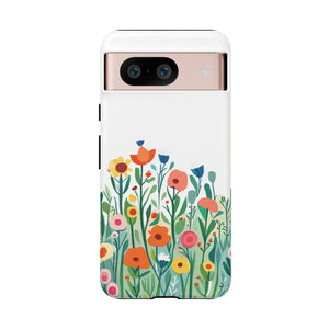 Floral Meadow Phone Case Wildflower Protective Cover Dipaliz - Mobile Cases