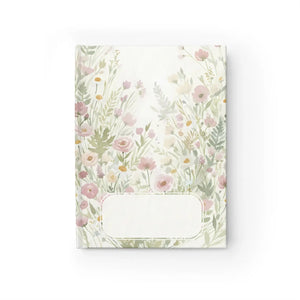 Floral Meadow Ruled Journal - Soft Pastel Notebook for Notes & Daily Planning - Journals