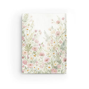 Floral Meadow Ruled Journal - Soft Pastel Notebook for Notes & Daily Planning - Journals