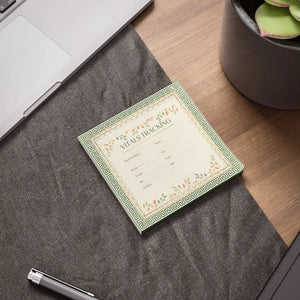 Floral Medical Chart Sticky Note Pads – Nurses - Dipaliz - Notes