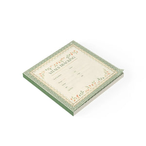Floral Medical Chart Sticky Note Pads – Nurses - Dipaliz - Notes