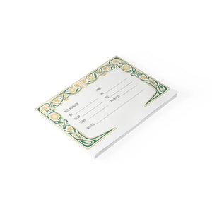 Floral Medical Note Sticky Pads – Nurse Gift - Dipaliz - Notes